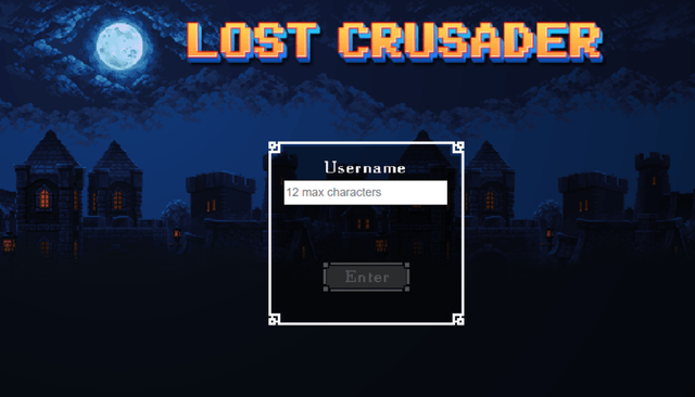 A character in ornate armor standing in a stone hall.